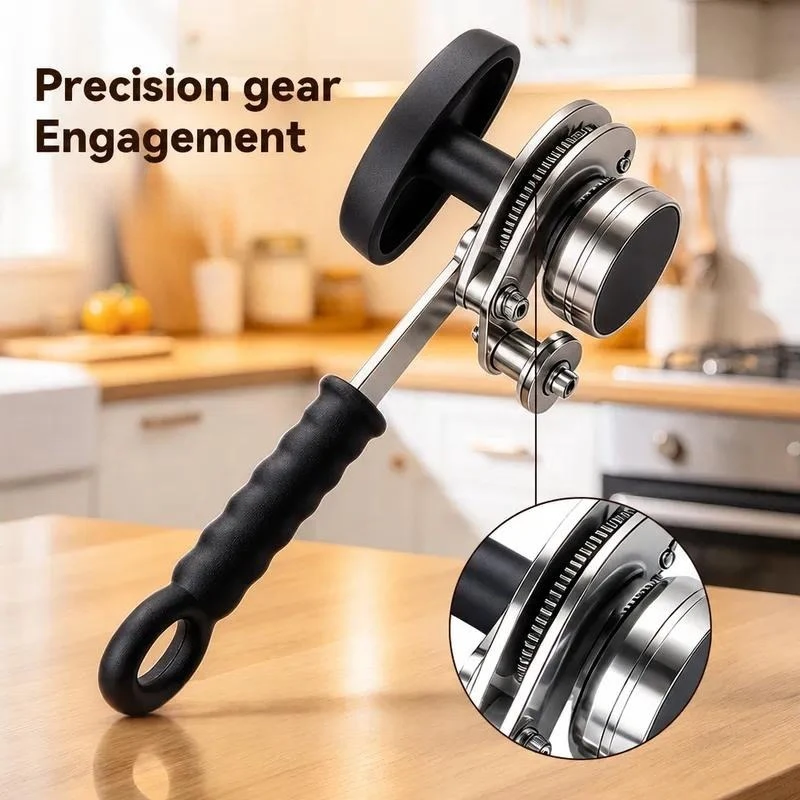 Manual Can Sealer Stainless Steel Hand Operated Tin Can Crimping Tool No Electricity Needed For Food Fresh Storage Kitchen