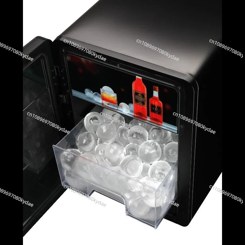 Crystal Clear Bolus Ice Maker Earth Ice Machine  50mm Large Clear Spherical Ice Making Machine Beside Coffee Maker
