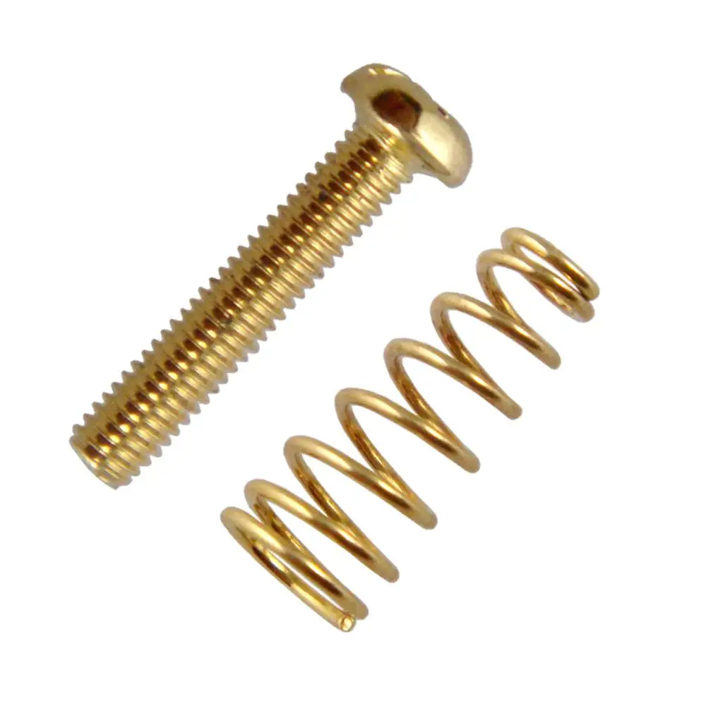 Guitar Bridge Tailpiece Mounting Screws Iron Pagoda Springs Musical Instrument Fixation Kit for Electric Guitar Equipment