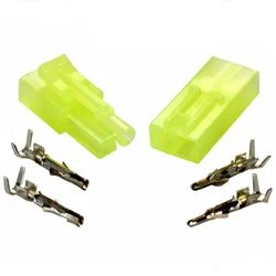 5/10 Pairs Mini /large Tamiya  Battery Connectors Plugs Male And Female Plug Sets with Nickle Pins for RC Hobby Car Boat Plane