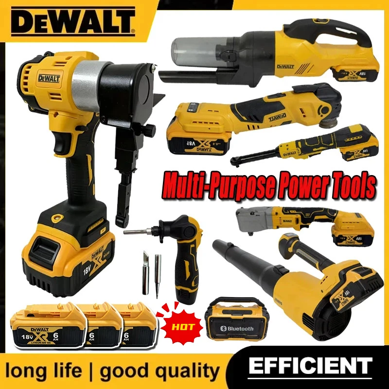 Dewalt Electric Wrench, Extended Ratchet Wrench, Electric Soldering Iron, Reciprocating Saw, Multi-function Power Tools