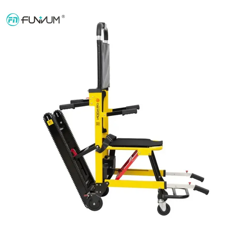 Electric Stair Climbing  Foldaway Motorized Power Wheel Chair Lift Portable Stair Stretcher Climber Trolley