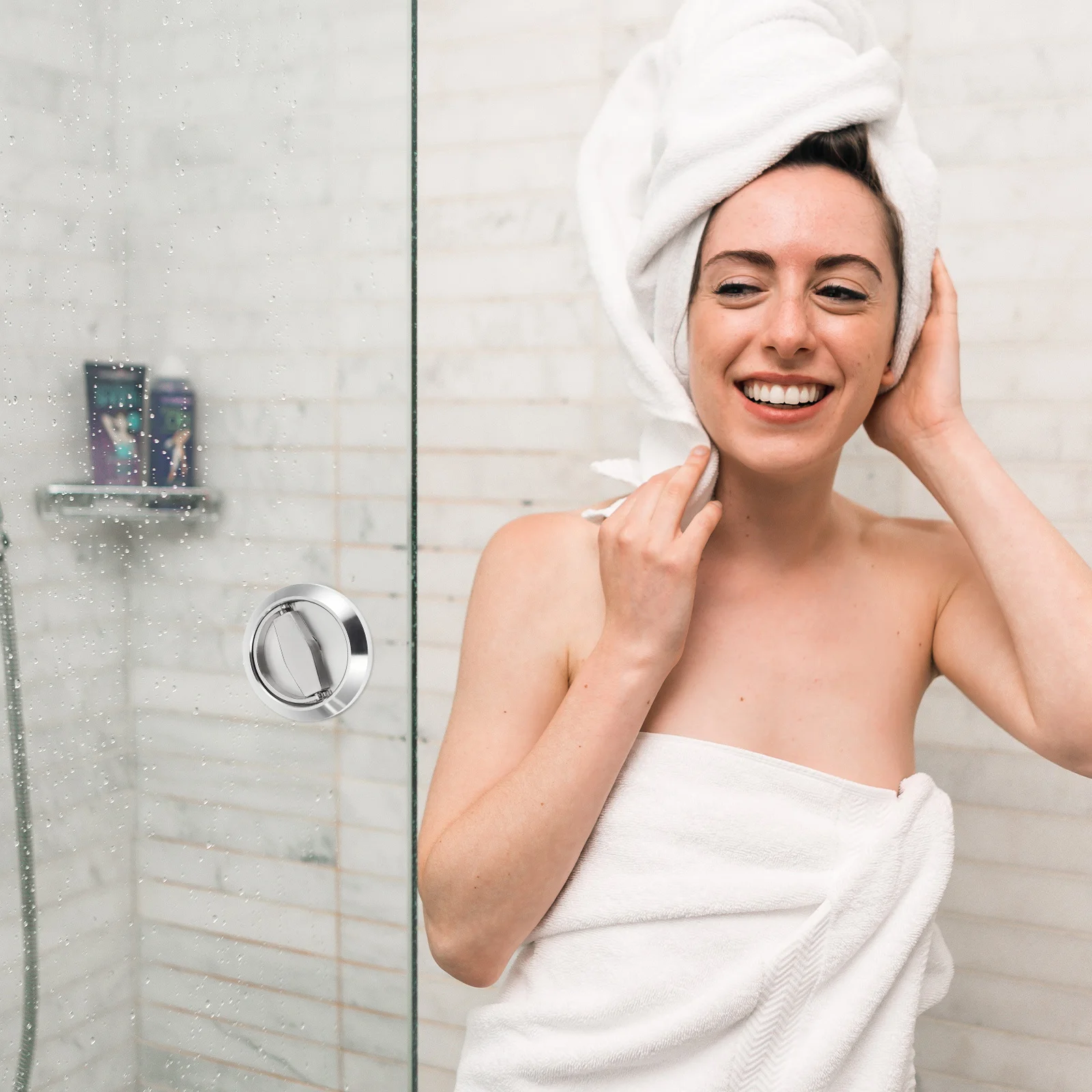 

2Pcs 304 Stainless Steel Door Locks Recessed Invisible Pull Handle Sliding Door Barn Lock Recessed Invisible Handle