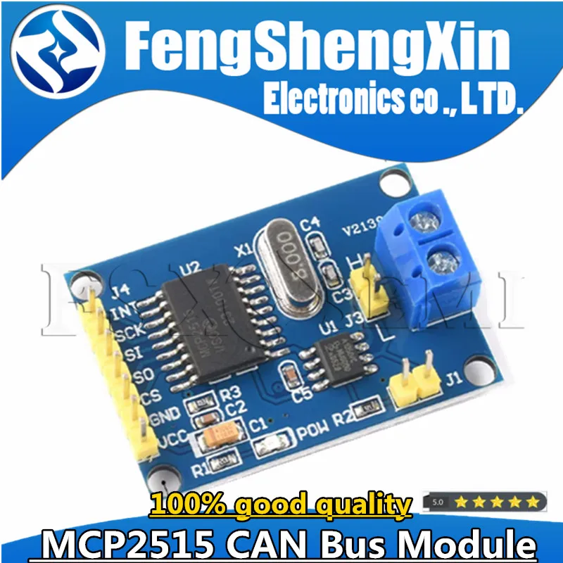 1PCS MCP2515 CAN Bus Module TJA1050 Receiver SPI Module for Arduino DIY KIT