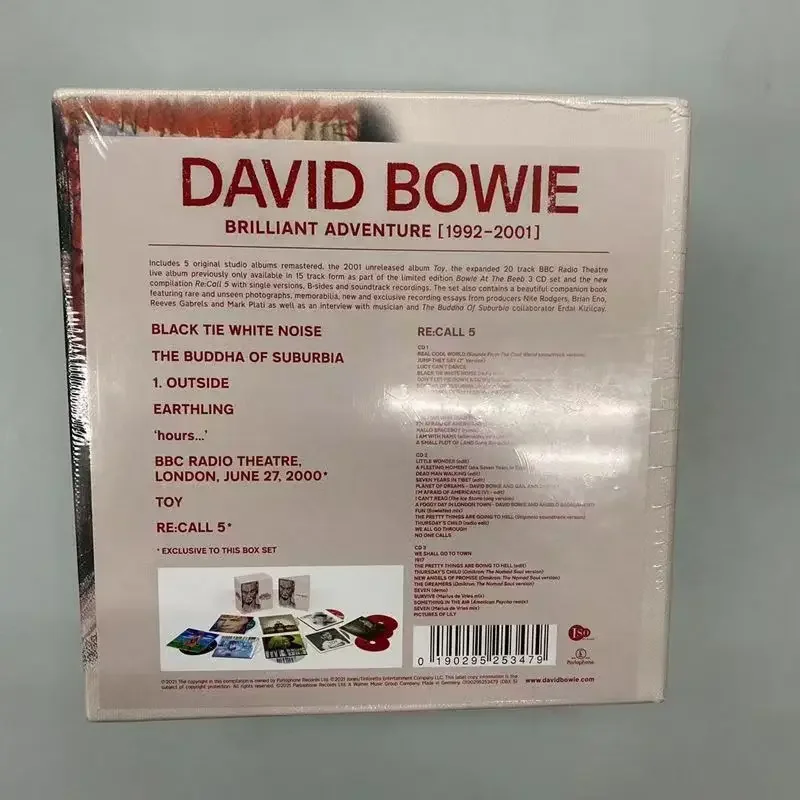 New British Rock Singer, Actor Art Rock Music Album 11CD CD set