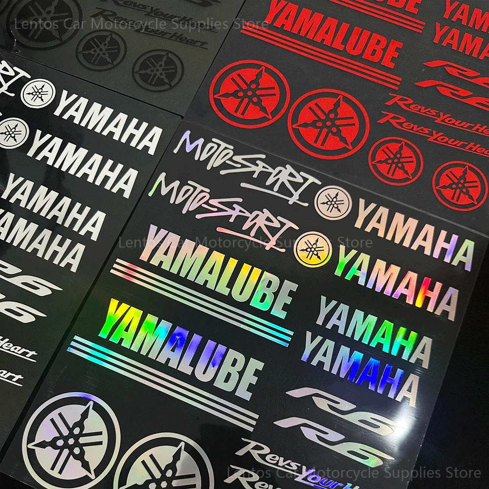 

Водонепроницаемые светоотражающие наклейки для гонок на мотоциклах, лазерный логотип, декоративные наклейки для кузова автомобиля, модификация хвостовой коробки шлема