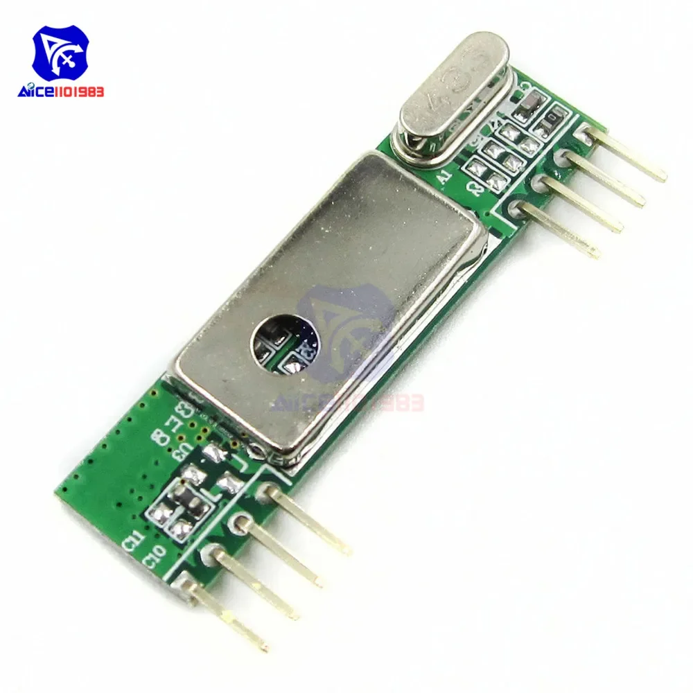 433Mhz Superheterodyne Wireless Receiver Module RXB12/RXB14/RXB8/RXC6/RXB6 for Arduino AVR 3.3 -5.5V