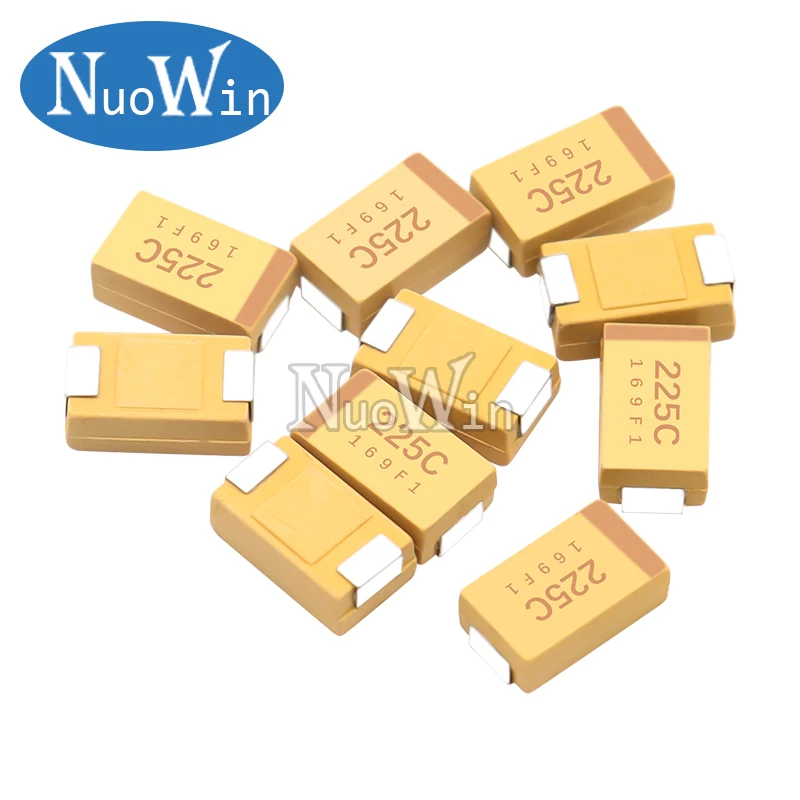 Imagem -05 - Smd Tântalo Capacitor Variedade Kit 15 Valores 1uf220uf 22 uf 47 uf 10uf 47uf a b Case Tan Capacitância Grupo 150 Pcs