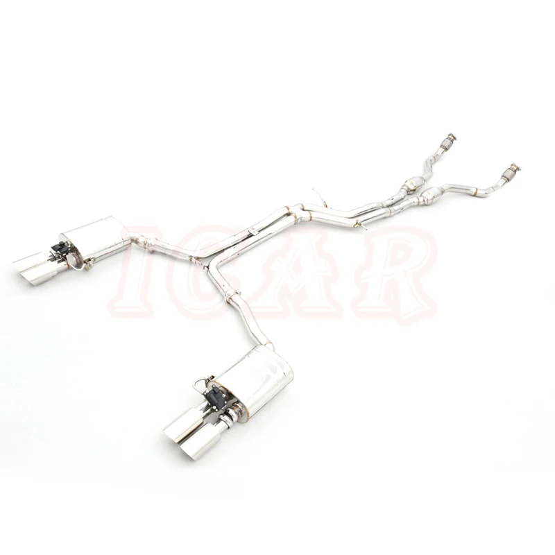 High Efficiency Stainless Steel Exhaust Pipe for ICar S4/S5 B9 2016-2019 3