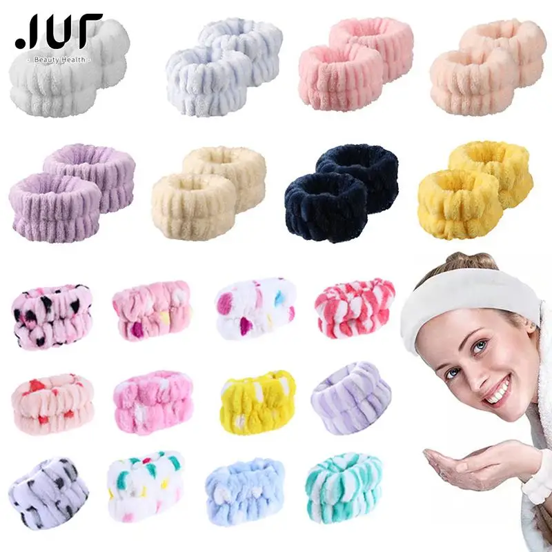 Super Microfiber Wrist Wash Towel Band Yoga Running Face Wash Wristbands Soft Absorbent Washband Head Band Bathroom Accessories