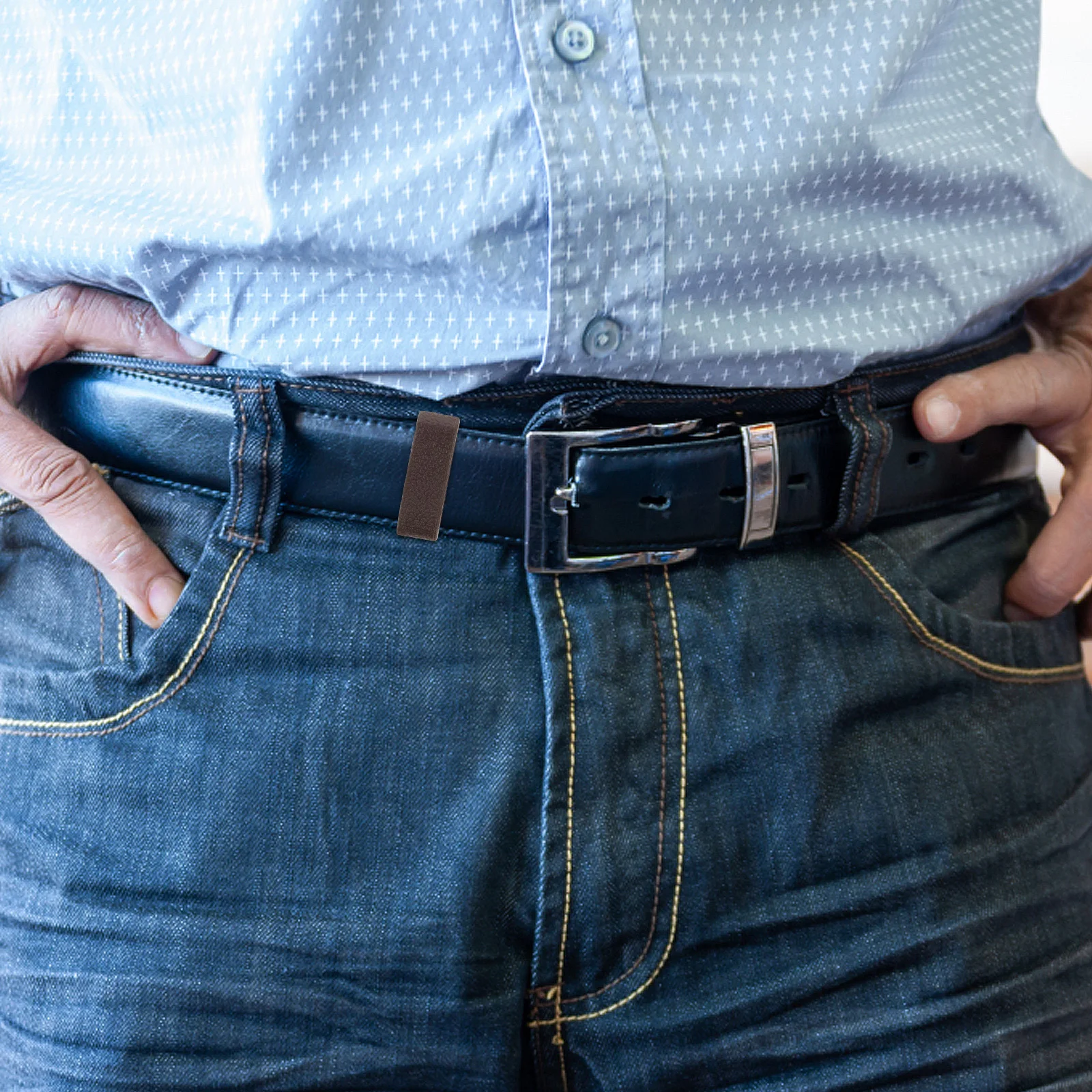 20 قطعة حلقات حارس حلقة الحزام وهمية حزام الخصر التجنيب حامل العصابات للرجال النساء الأعمال لباس غير رسمي