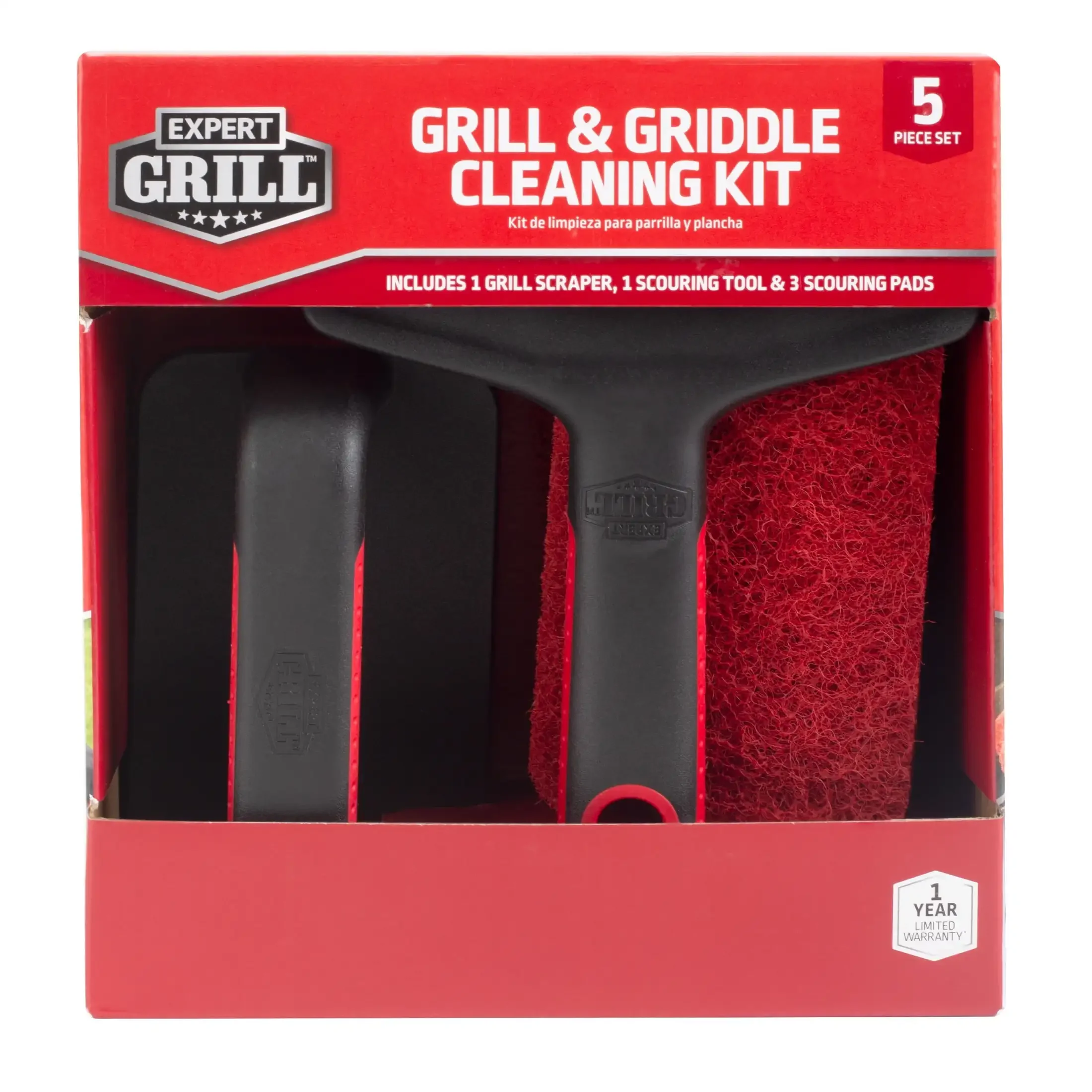 Griddle Cleaning Kit,5 Pieces