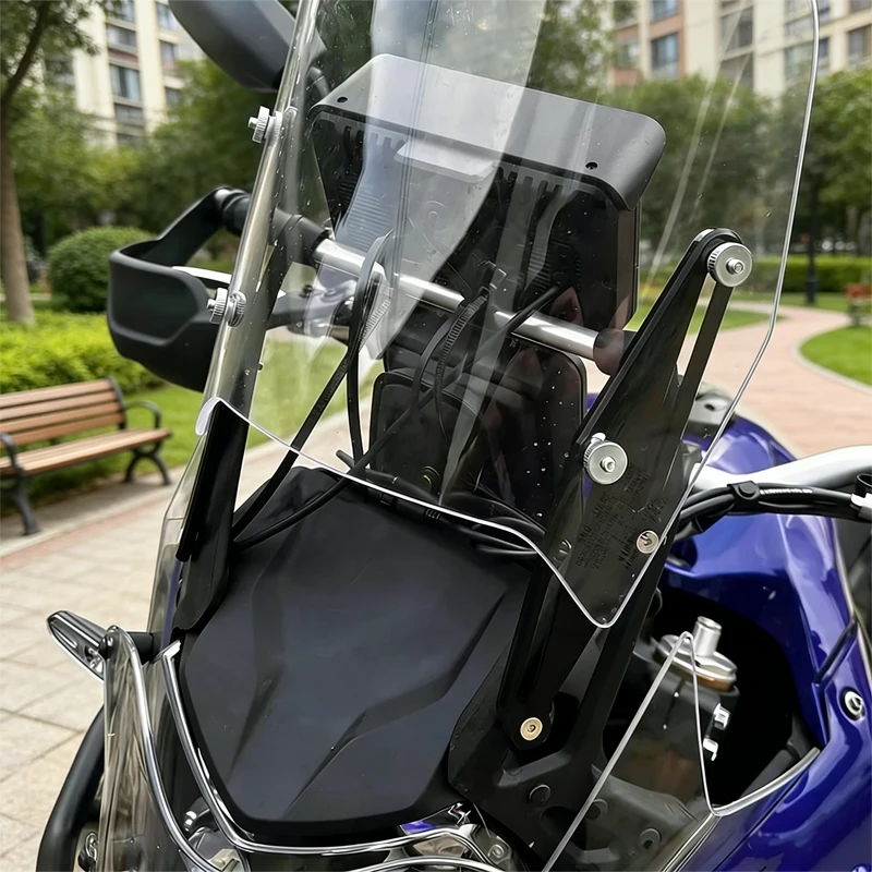 Motorcycle Windshield Adjustment Bracket For Yamaha Tenere700 Tenere 700 Rally XT700Z T7 TX690Z Motorcycle Accessories