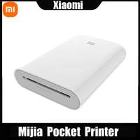 Xiaomi Mijia Pocket Photo Printer Home Portable Mobile Phone Bluetooth Connection Scan AR Photo  ID Photo Headshot Printer