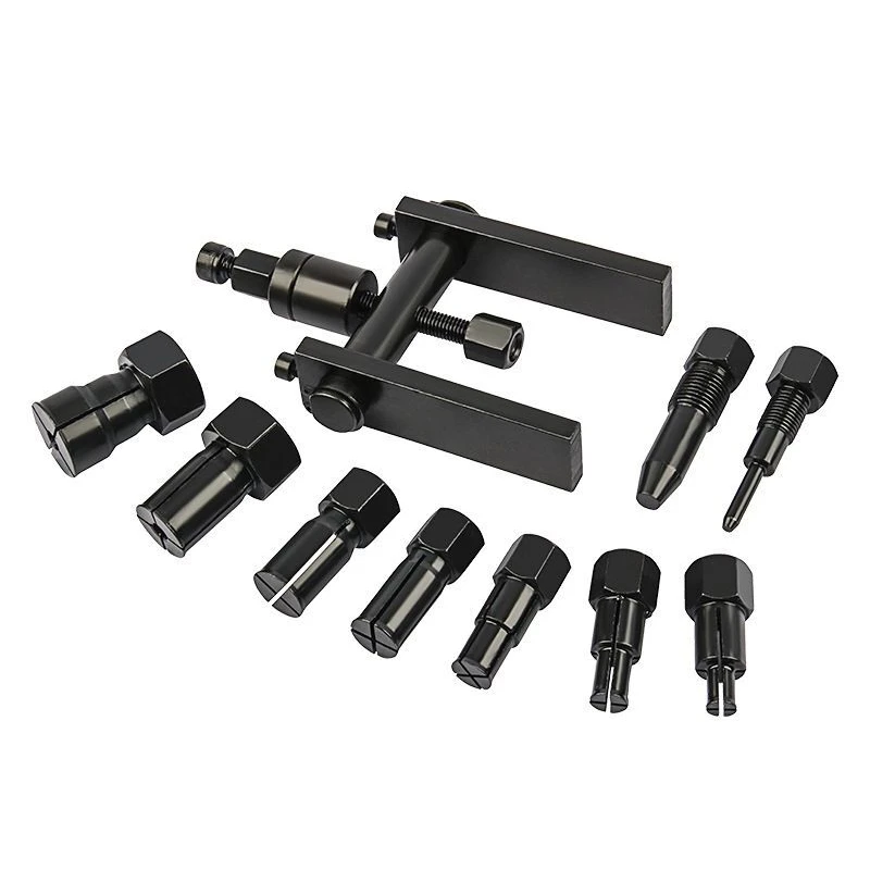 10pcs Motorcycle Internal Bearing Puller Kits, Inner Bore Wheel Bearing Removal Tool, , Ball Bearing Disassembly Tool