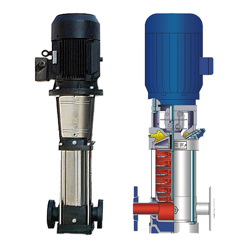 Super Competitive Price CDL Vertical Sea Water SS304 SS316 Multistage Fire Fighting Booster Pump