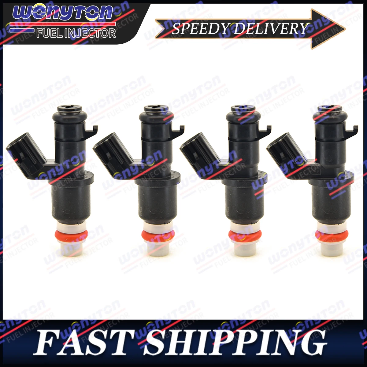 

4PCS FUEL INJECTORS 16450-5BA-A01 FOR 2016-2018 2019 2020 2021 HONDA CIVIC 2.0L