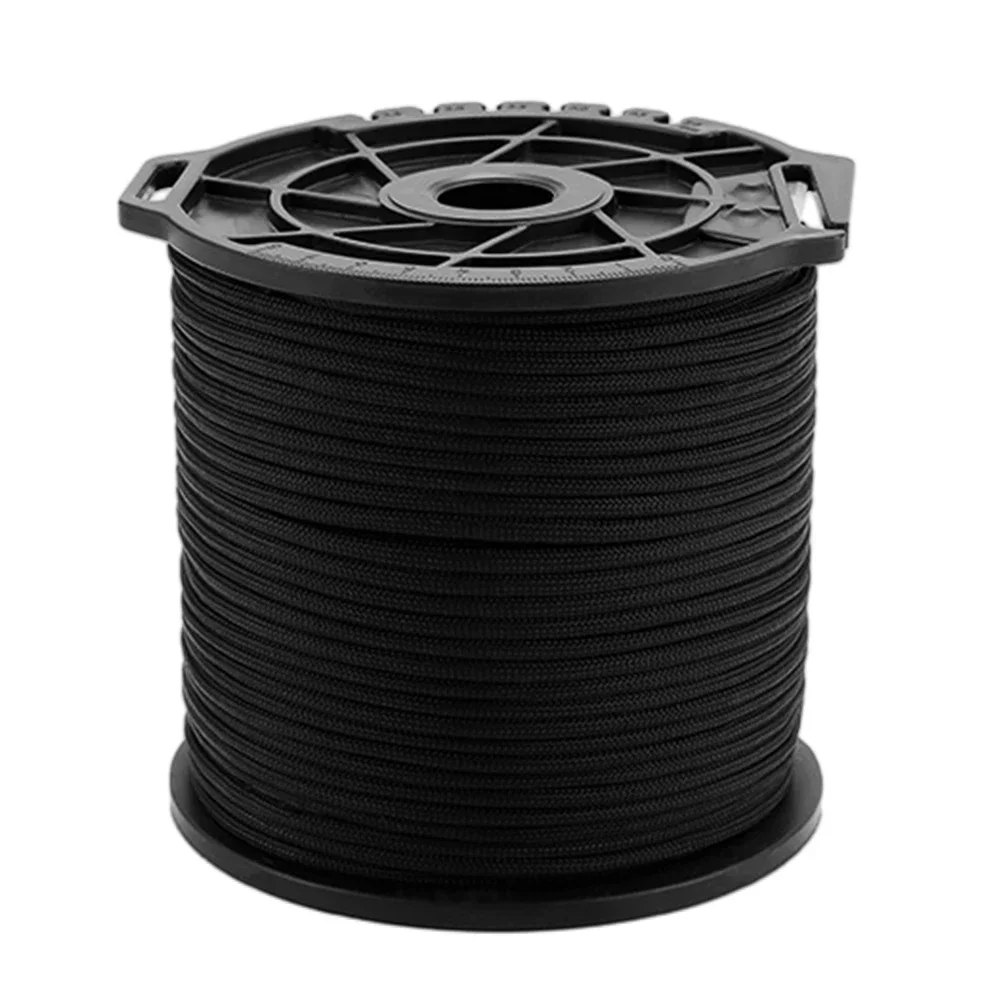 

Веревка для альпинизма, светоотражающая пряжа, мягкая и гладкая, износостойкая, длина 100 м, толщина 4 мм