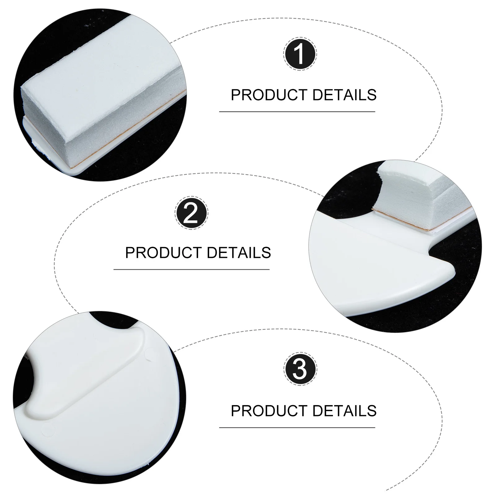 

6pcs Toilet Seat Handles Strong Durable Hygienic Easy Carry Compact Lightweight Premium Material Bathroom Accessories Toilet Lid