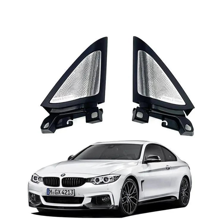 BMW 4 Series   G22 Speaker Frame Cover Trim For  2021-2023  Car Led Interior Light Modification Luminescent Cover Plate