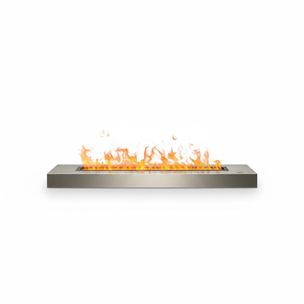 

3D Water Vapor Fireplace, 304 Stainless Steel Electric Steam Fireplace, Smart Linear Atomized Water Fireplace, Ventless Indoor