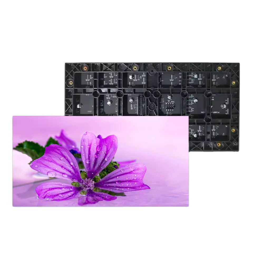 Advertising Display Full Color LED HD P186 P2 P25 Indoor RGB Portable Flexible Led Advertising Screen Panel Full Color SMD Video