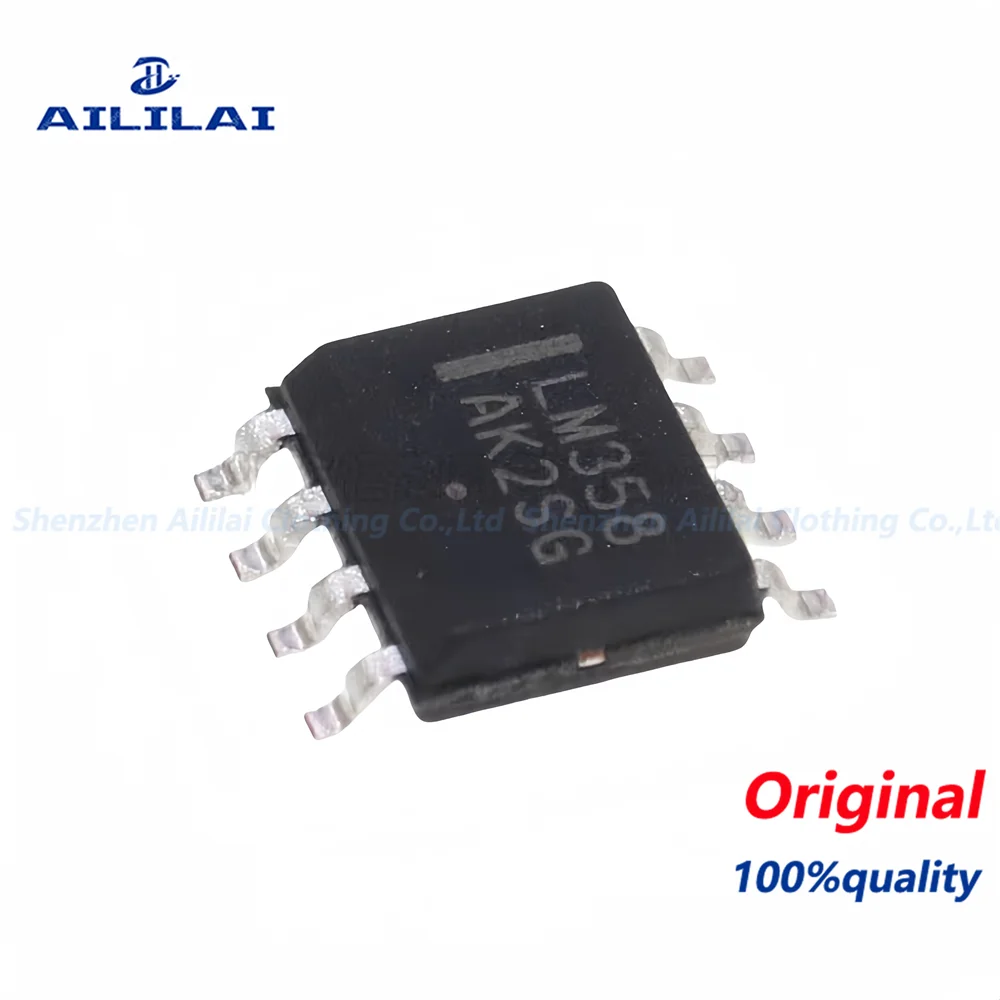 10PCS Original LM358 LM358DR2G SOIC-8 operational amplifier IC chip 32V 1MHZ