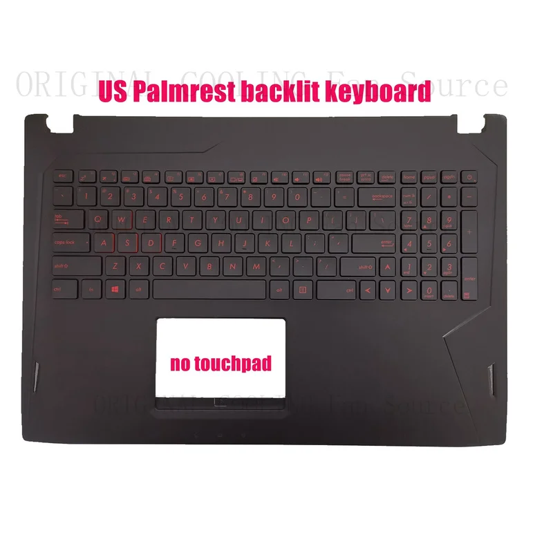 R+  US Palmrest backlit keyboard for Asus GL502V GL502VM GL502VY GL502VS GL502VMK