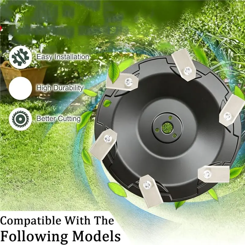 ABMI-Mower Cutting Disc For Mammotion Luba 2 Awd Lawn Mower Cutting Disc,