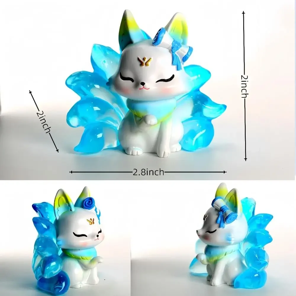 Nine-tailed Demon Fox Nine-tailed Demon Fox Blind Box Popular Random Style Popular Mystery Boxes Collectible Goodie Treat Boxes