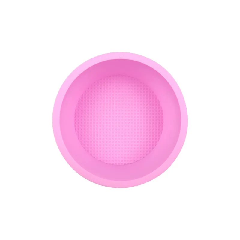 6 Inch Diamond Bottom Round, Silicone Baking Pan Mold, Handmade Cake Mould XG1125