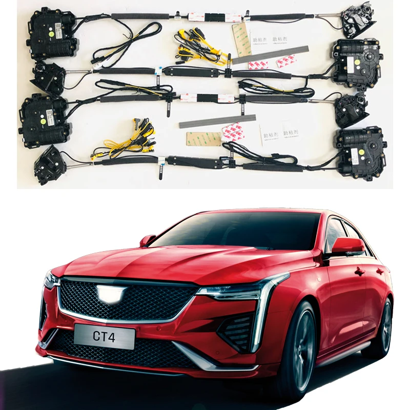 Electric Suction Door For Cadillac CT4 Auto Tailgate Lift Kit Auto TailgateAutomatic Soft Close Door