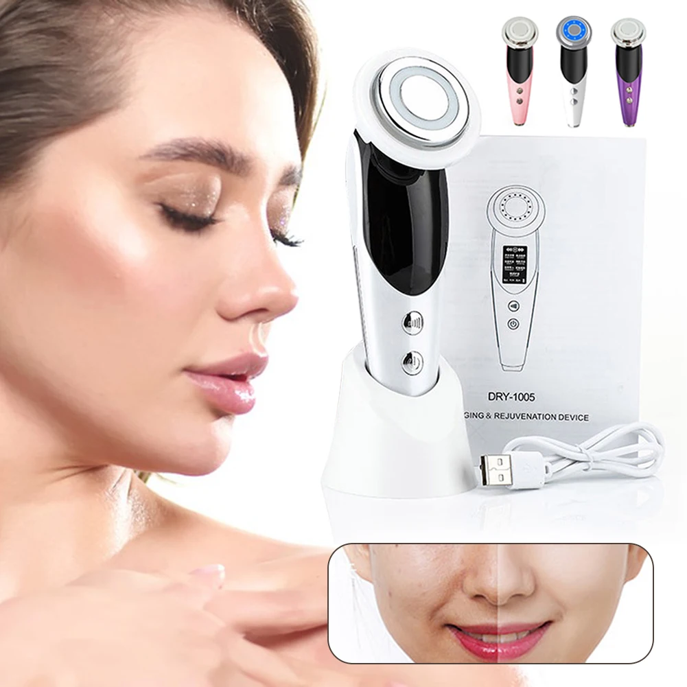 7 Modes Wireless Skin Beauty Device Deep Cleansing Facial Massager For Face Care