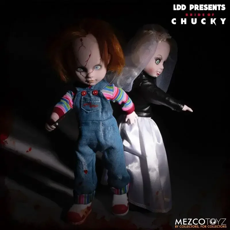 Mezco Ant 10 Inch Ldd Living Dead Doll Series Ghost And Bride Pair Toy Model Gifts