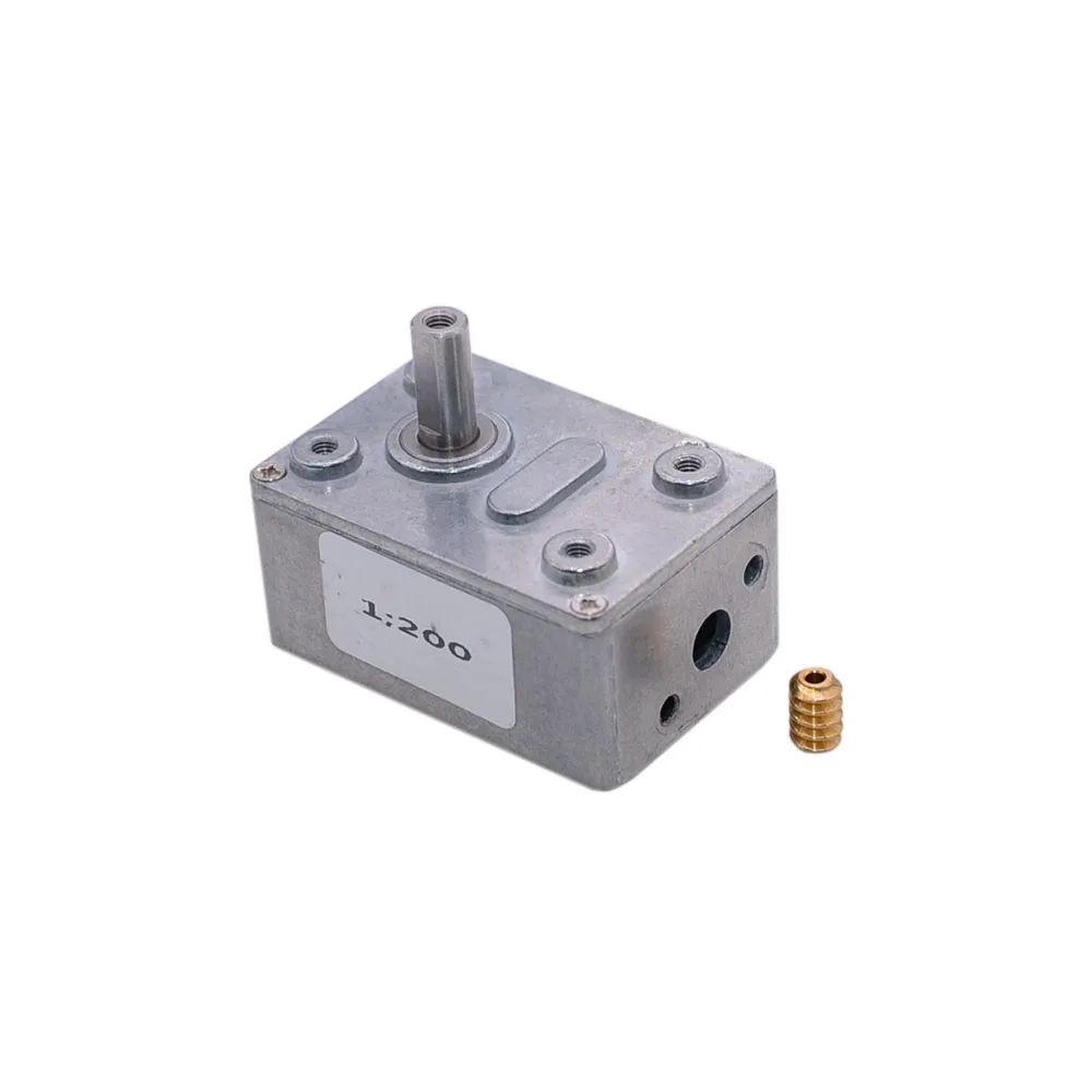 

4632 worm gear reduction gearbox all metal gear motor motor gearbox self-locking large torque