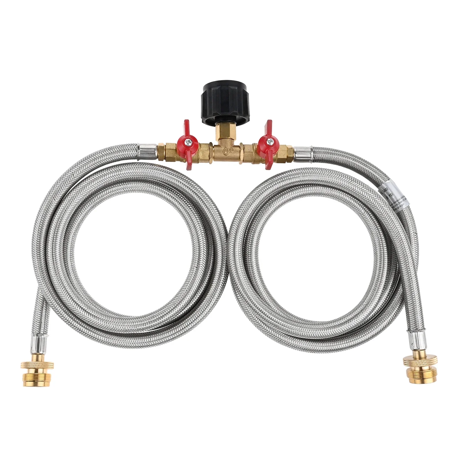 อะแดปเตอร์แปลงถังโพรเพน5ฟุต2ทางสำหรับ QCC1 / Type1 20lbs ถังแก๊สสำหรับเตาย่างตั้งแคมป์