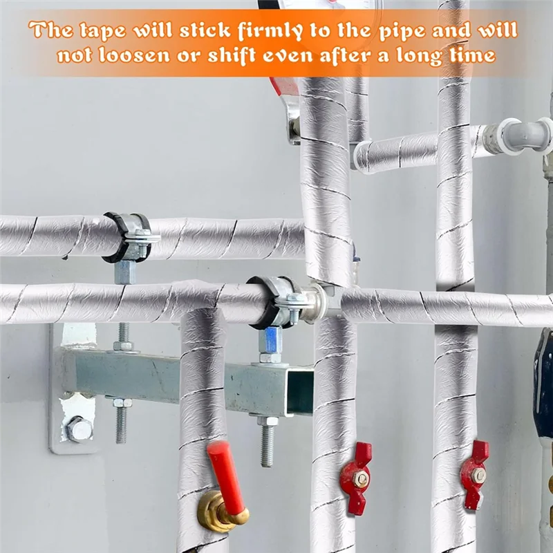 عبوة عزل الأنابيب CYCLI، حماية ضد التجمد في الشتاء، مناسبة لأنابيب المياه الساخنة والباردة، تقلل من فقدان الحرارة