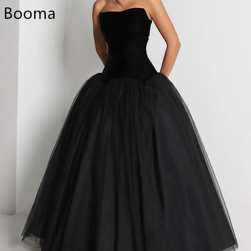 

Booma A-Line Elegant Evening Dresses Formal Party Gowns for Women Long Sleeveless Saudi Arabic Prom Gown Dubai Customize