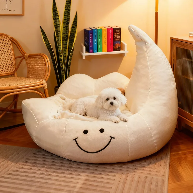 Removable and washable small and medium-sized dog kennel human pet shared furniture cat bed y
