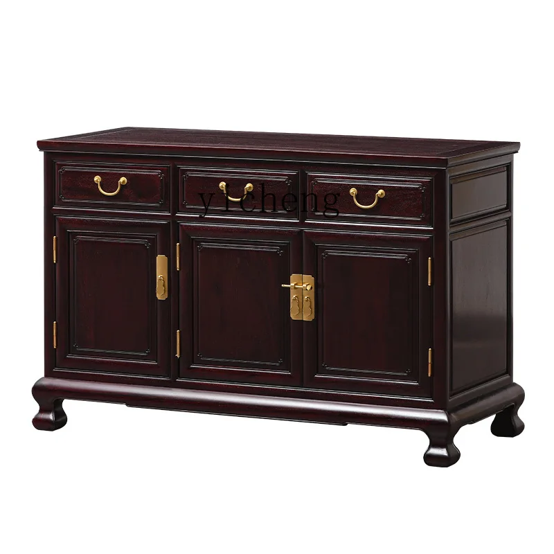 

XL Sideboard Cabinet Quadruple Cabinet Chinese Style Solid Wood Simplicity Storage Sideboard Cabinet