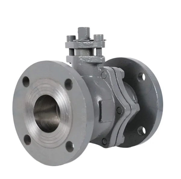 عالية الجودة Q41F الصناعية WCB الكرة صمام عالية الأداء اتجاهين دليل شفة صمام الكرة العائمة