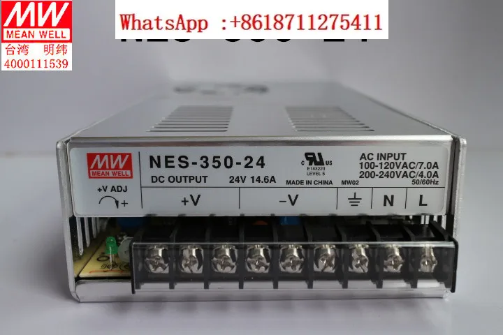 

Оригинальный тайваньский импульсный источник питания Mingwei NES-350-24, 24 В, один выход