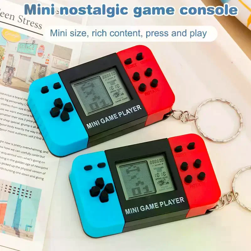Gantungan Kunci Elektronik Min - Gaming Console Keychain ulasan dan harga