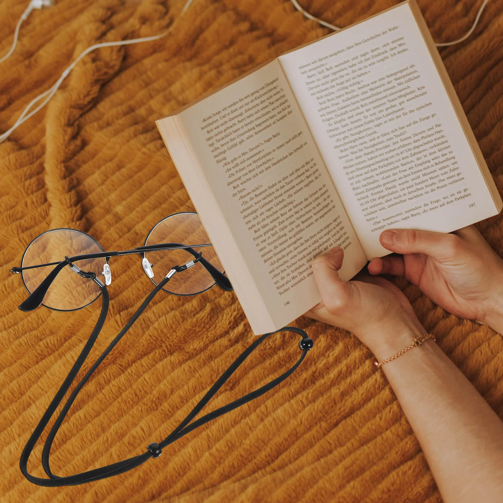 

8pcs Glasses Rope Eyeglass Chain Cloth Hanging Strap For Eyewear Sunglasses Retainer Durable Outdoor Sports Use