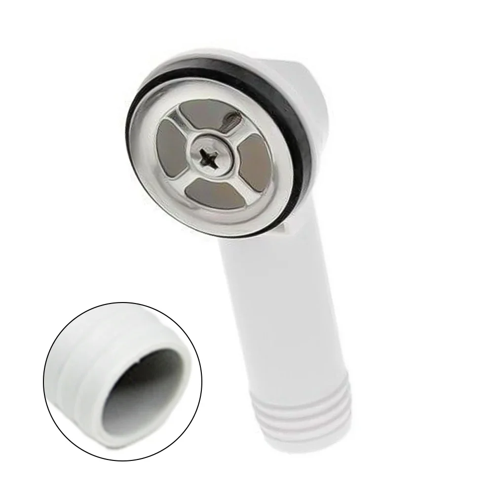 Relacement Overflow Pipe Kitchen Accesories Sink Replacement 125351 ABS Easy To Install Joint Round Overflow Head