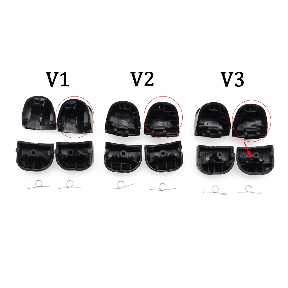 Für PS5 BDM-010 020 030 Controller L1 R1 L2 R2 Trigger Tasten Analog Stick Leitfähigen Gummi Reparatur für Dualsense V1 V2 V3