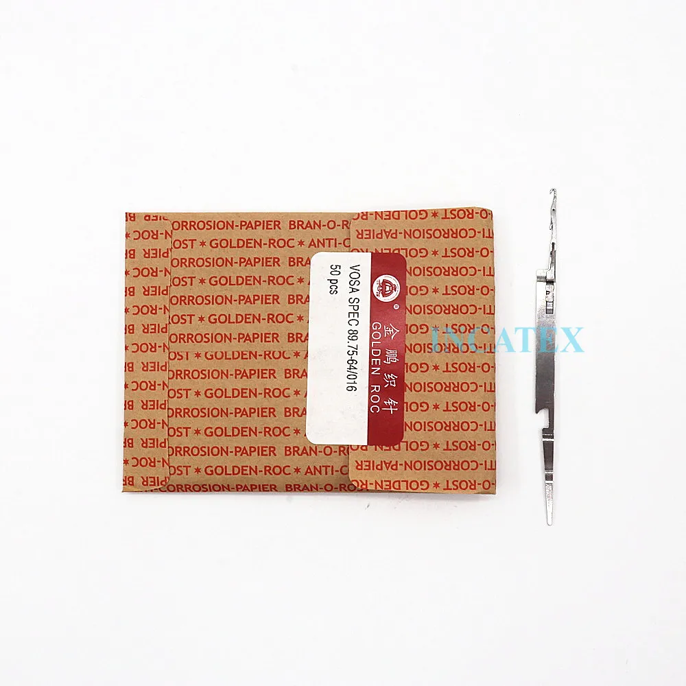 

200 шт. натуральная вязальная игла Golden Roc Vosa Spec 89,75-64/016 для китайской вязальной машины SHIMA SEIKI 12 г игла