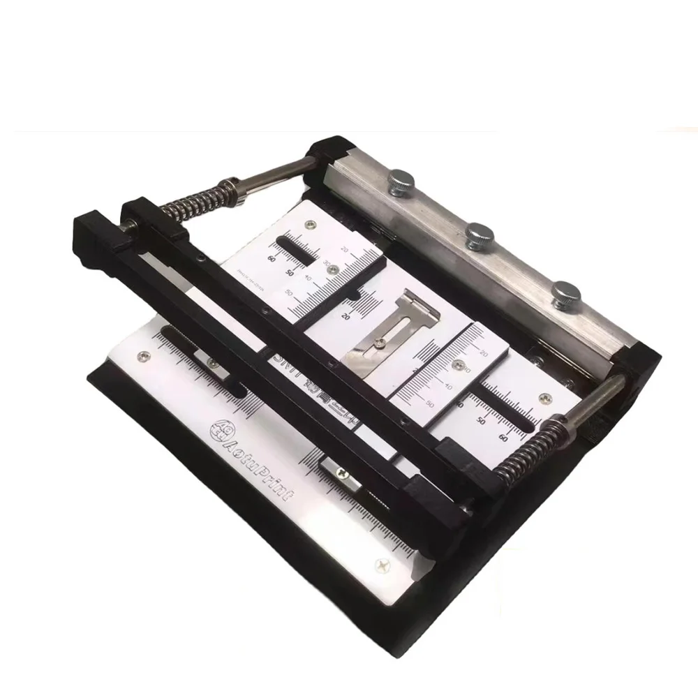 100mm or 150mm PCB Steel Printing Table Steel SMT Manual Small and Micro Screen Printing Machine