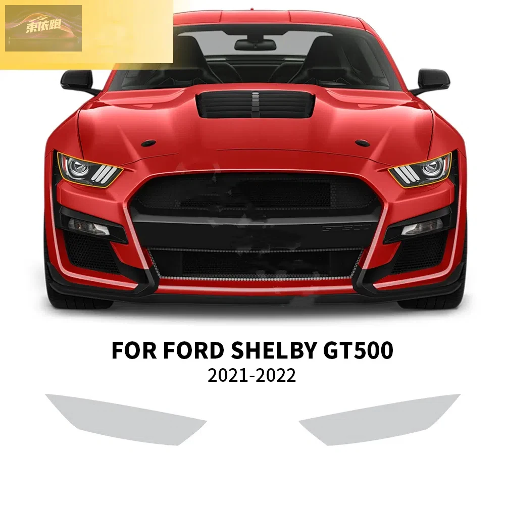 

Pre Cut PPF Headlight Rearview Film Car Paint Protection Film TPU Transparent Anti-Scratch Kit for Ford SHELBY GT500 2021-2022
