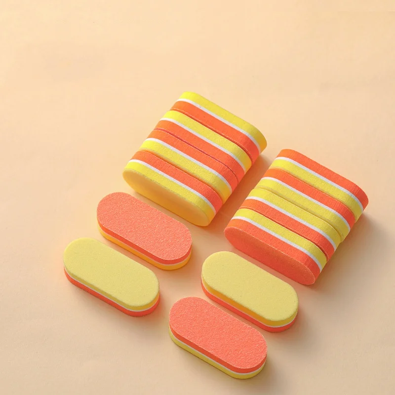 

10/20 шт., мини-губка для ногтей, буферный блок, двухцветная шлифовальная пилочка для полировки, инструмент для педикюра, маникюра, гелевые принадлежности, аксессуары